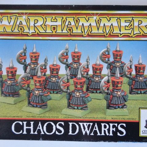 Warhammer Chaos Dwarfs 10stk