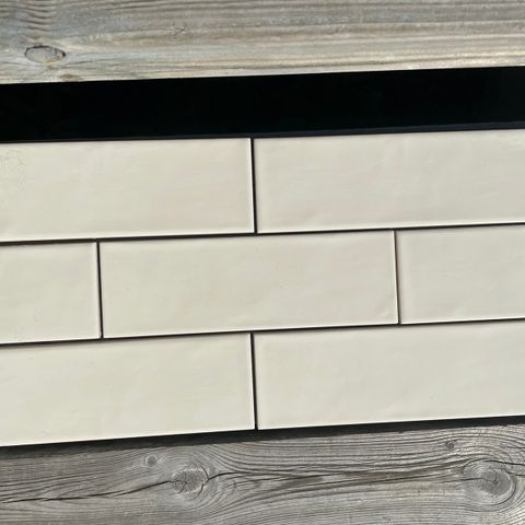 Fliser.   6m2 Equipe Country Ivory 6,5x20 cm. Selges samlet for 1 000,-