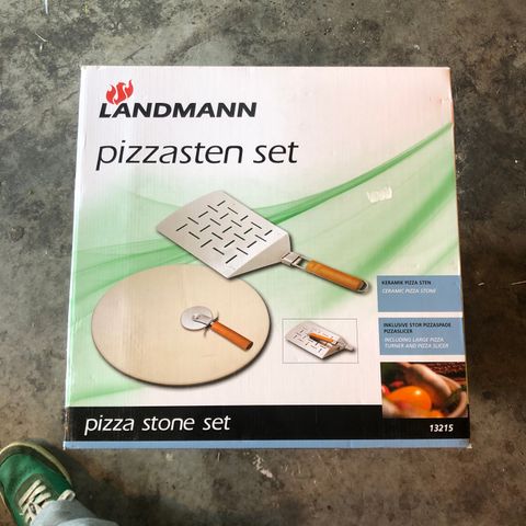 LANDMANN PIZZASTEIN SETT