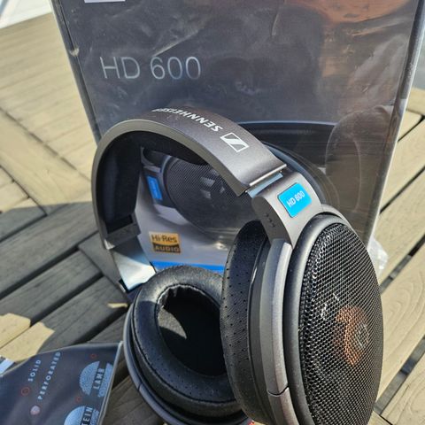 Sennheiser hd-600 med masse oppgraderinger