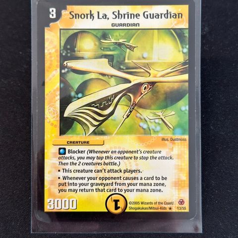 Duel Masters - Snork La, Shrine Guardian (13/55)