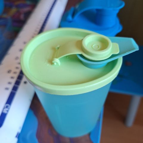 Tupperware, gammel vekt