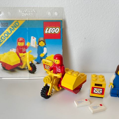 Lego 6022 - Mailman on Motorcycle