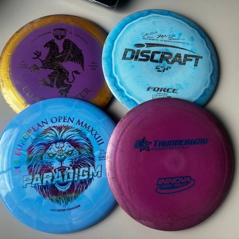 Disc Golf Drivers pakke!