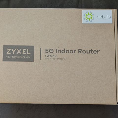 Zyxel Nebula FWA510 5G Router - Helt Ny