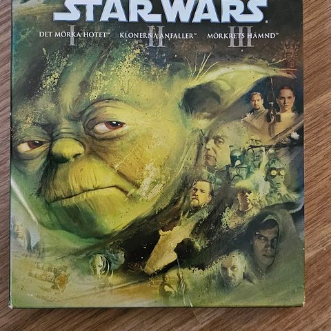 Star Wars collector box, Episode 1, 2 og 3