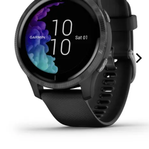 Garmin Venu®  Black, smartklokke m/ Amoled