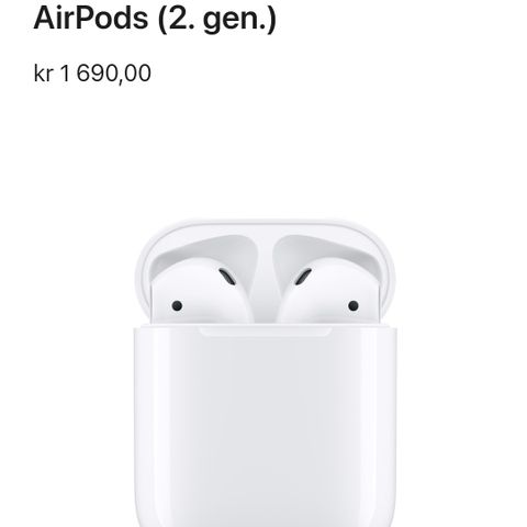 Airpods 2 gen