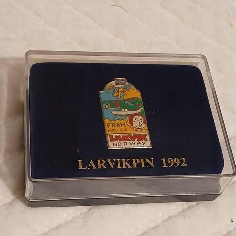 Fram 100 år 1892 - 1992 Colin Archer Larvik - Pins