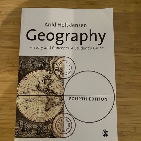 Geography: History and Concepts