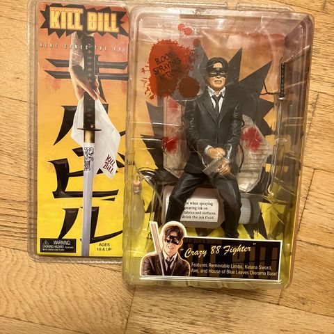 Kill Bill actionfiguren Crazy 88 fighter