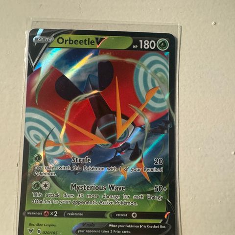 Orbeetle V #20 Pokemon Vivid Voltage