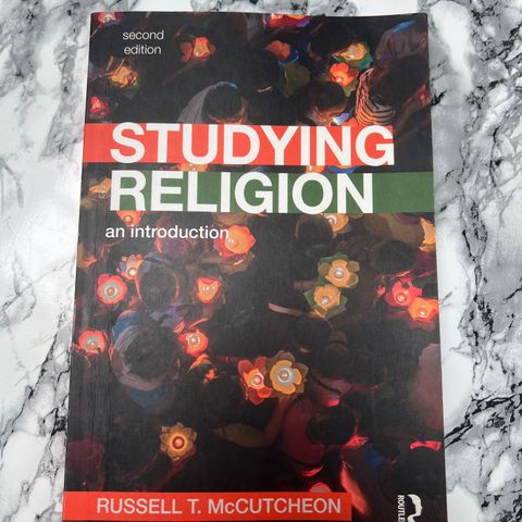 Studying Religion An Introduction  McCutcheon, Russell Heftet / 2018 / Engelsk