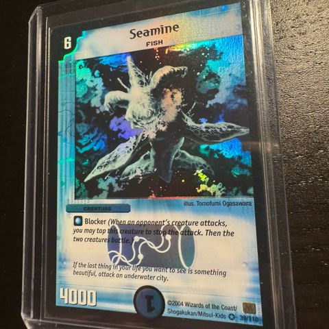 Duel Masters - Seamine 39/110 (pack fresh!) *Reservert*