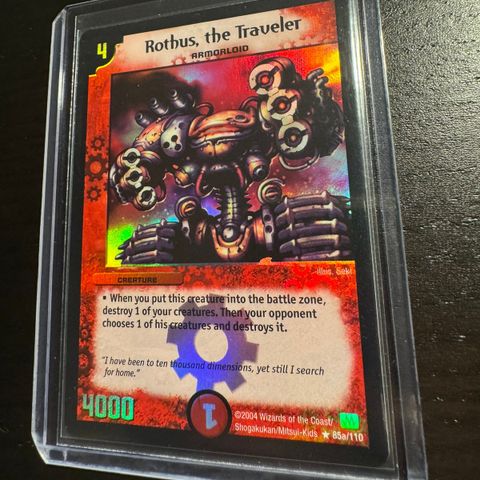 Duel Masters - Rothus, the Traveler 85a/110 (pack fresh!)