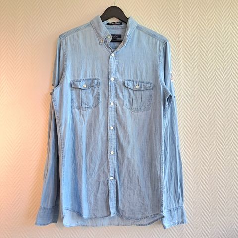 GANT jeans skjorte S