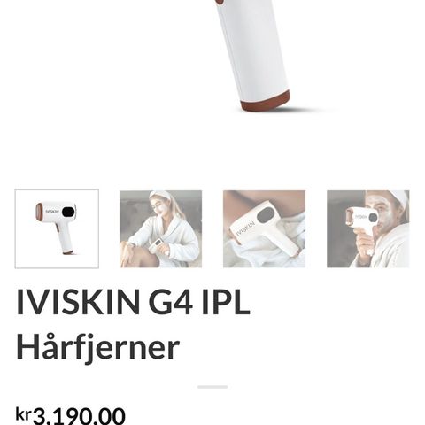 IVISKIN G4 Hårfjerner