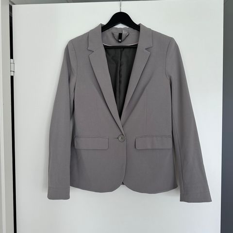 Grå blazer - H&M (36)