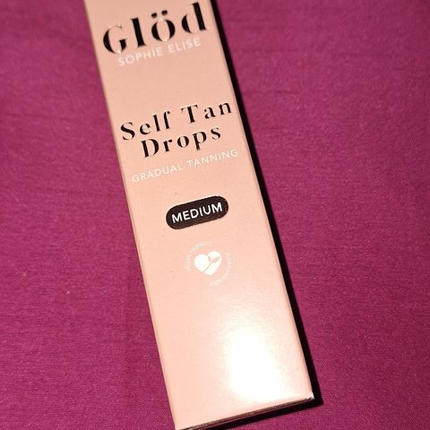 Glöd self tan drops medium