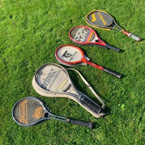 Tennis racket, Spalding, Prince, Tretorn, Donnay, Snauwaert