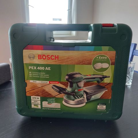 Slipemaskin Bosch Pex 400 AE