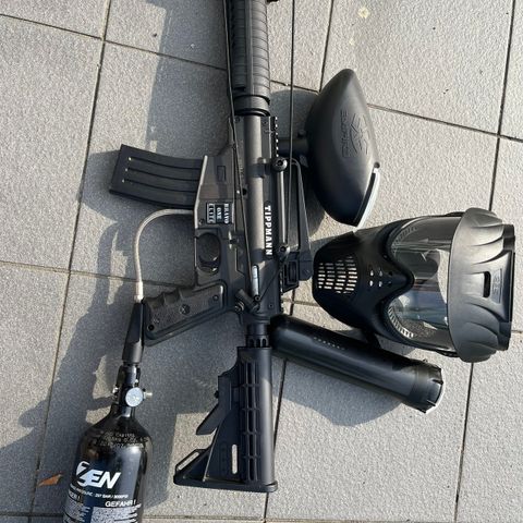 Markør Tippmann Bravo One Elite selges med tilbehør