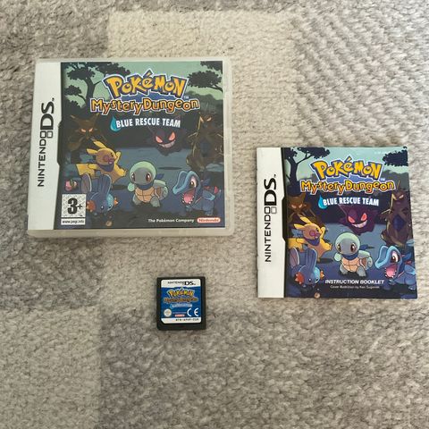 Pokemon Blue Rescue Team Komplett - Nintendo DS