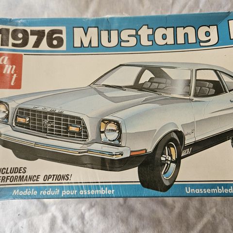 #8. 1976 Mustang II plastbyggesett