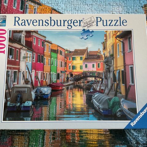 Ravensburger puslespill 1000 brikker