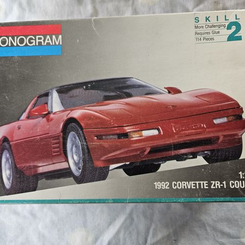 #26, 1992 Corvette ZR1 Coupe plastbyggesett