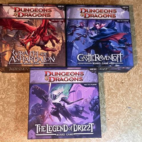 Dungeons & Dragons - Castle Ravenloft/Wrath of Ashardalon/Legend of Drizzt