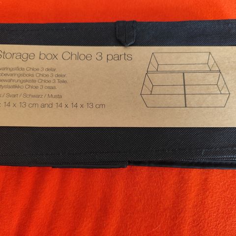 Storage box Chloe 3 parts.