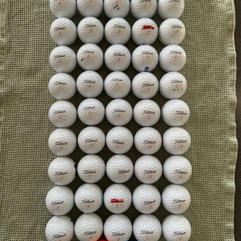 52 stk Titleist Velocity golfballer