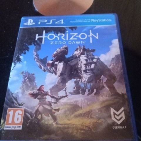 Playstation 4 Horizon zero dawn