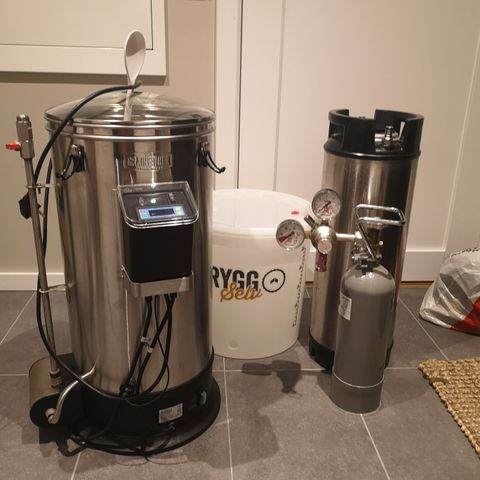 Komplett ølbryggesett med Grainfather 30L, eldre modell