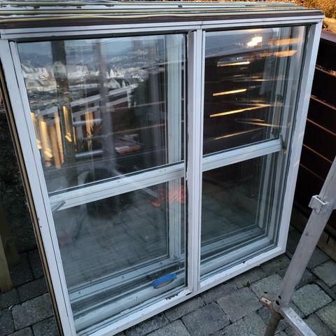 Brukte vinduer 130 x 130