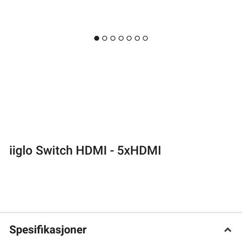 Hdmi switch