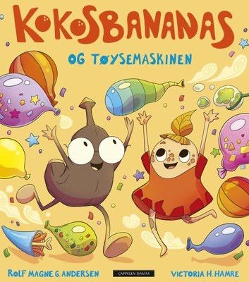 Kokosbananas og tøysemaskinen. Barnebøker