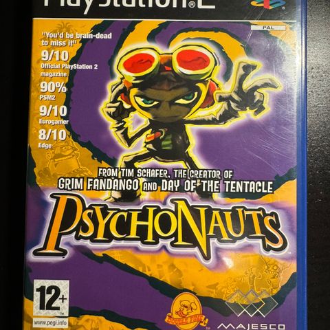 Psychonauts CIB til Ps2