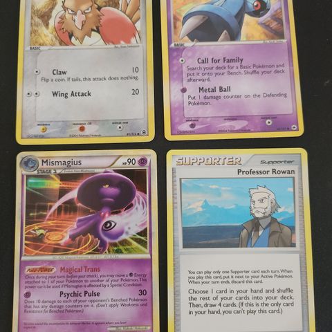 Gamle Holo Pokémon Kort