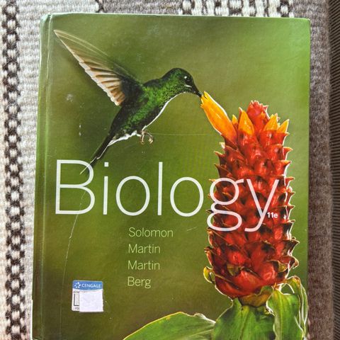 Biology. 11th edition. Solomon.