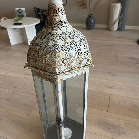 Vakker shabby chic lyslykt