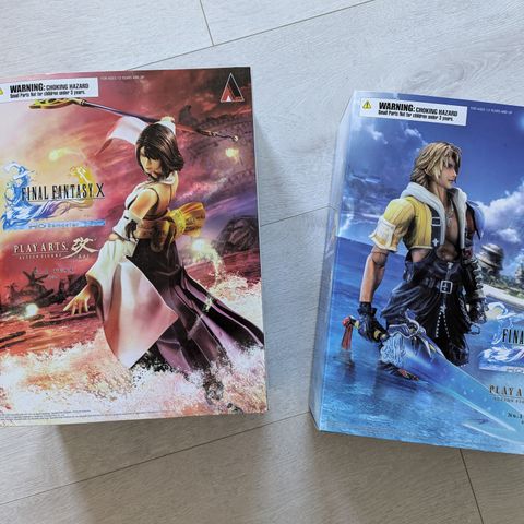 Tidus og Yuna play arts kai