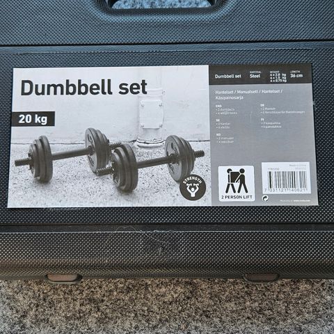 Manualsett 20kg