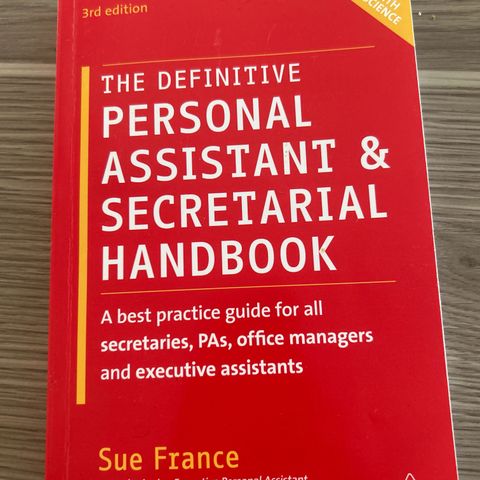 Sue France - Personal assistant & secretarial handbook