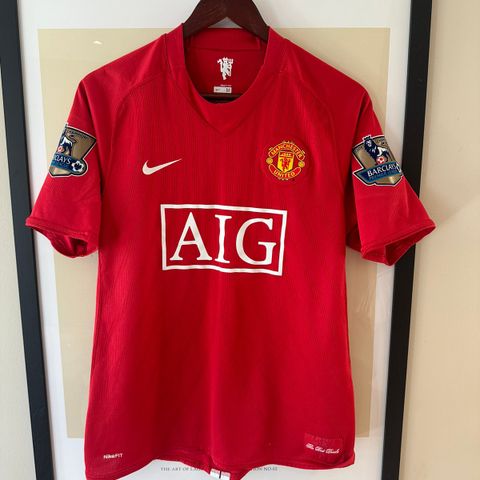 Orginal 08/09 Manchester United drakt - #5 Ferdinand