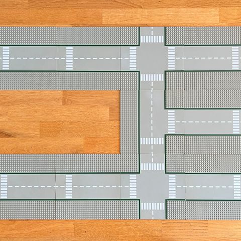 Lego 6310-6313 - Road plates 16x