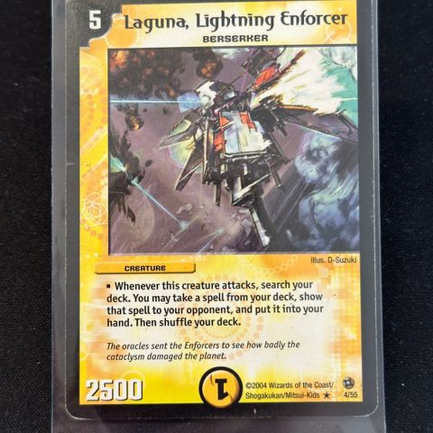 Duel Masters - Laguna, Lightning Enforcer (4/55)