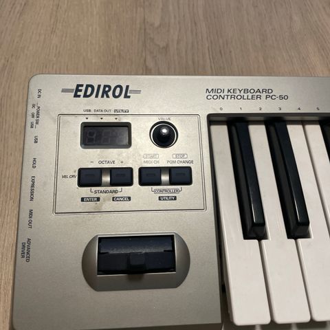 Edirol midikeyboard