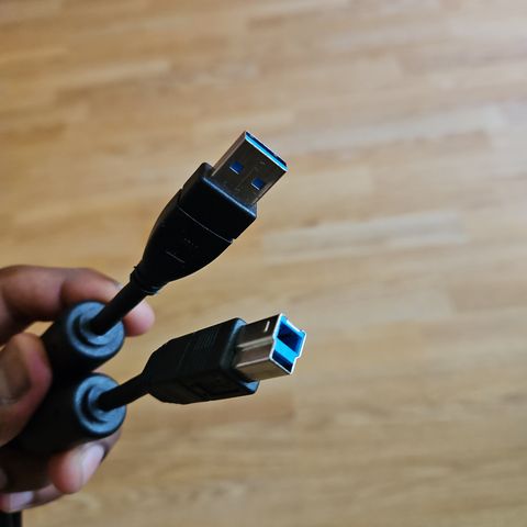 USB 3.0 Kabel, Type A hane til Type B hane -2 m